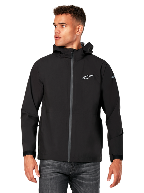 ジャケット・アウター YAECA CONTEMPO 21SS Hood Rain Coat-Bk/S YAECA CONTEMPO 21SS Hood Rain Coat-Bk/S
