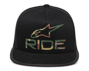 RIDE 4.0 CAMO TRUCKER HAT