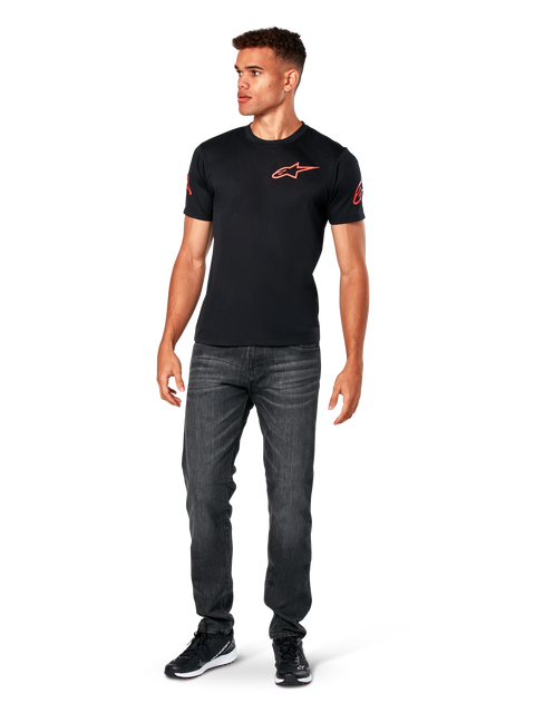 SHOULDERED PERFORMANCE SS TEE