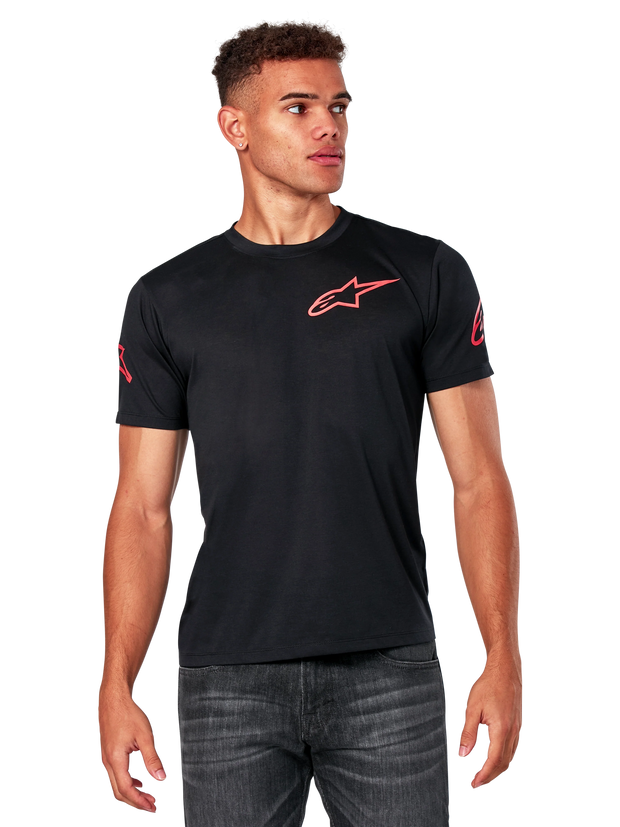 SHOULDERED PERFORMANCE SS TEE