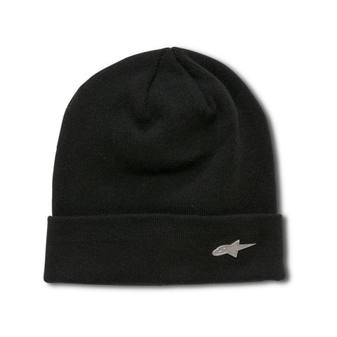 METAL LOGO CUFF BEANIE