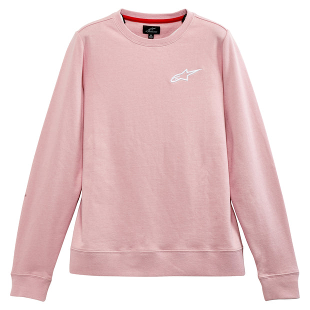 WOMENS AGELESS CREW FLEECE